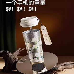 GERM梵高纯钛保温杯咖啡杯钛杯男女生送礼物高颜值杯子养生水杯