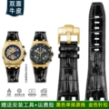Black Single Original Thread, Gold Pin Buckle