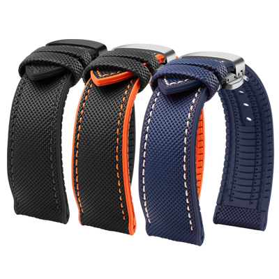 适配casio卡西欧PROTREK系列PRW-60/70Y/50/30尼龙橡胶手表带配件