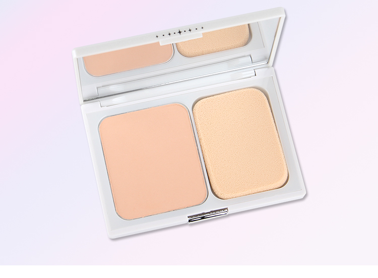 娥佩兰丝薄透气粉饼控油保湿遮瑕贴肤自然清爽持久定妆