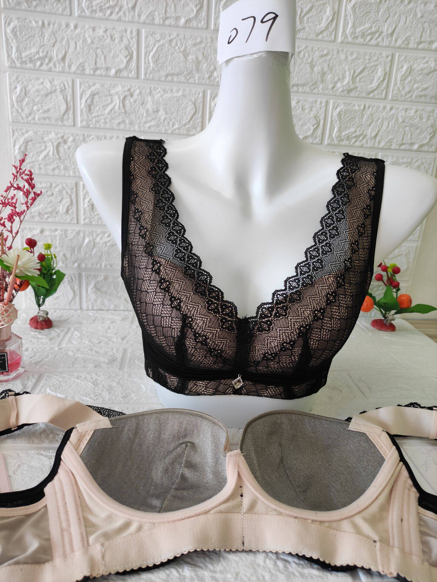 正品新款2022傲雪棋e061银纤维无钢圈内衣女文胸无海绵宽肩带性感