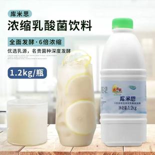 库米思乳酸菌饮料6倍浓缩克菲尔乳酸菌饮料优格乳饮品配料益整箱
