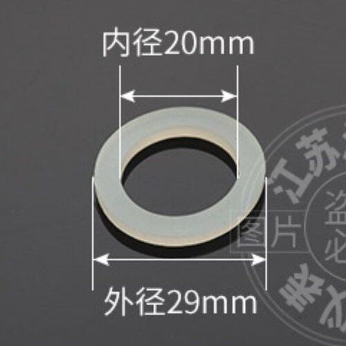 直销水表硅胶扣水管橡胶热水高温丝专用皮垫圈4分接头垫片密封垫