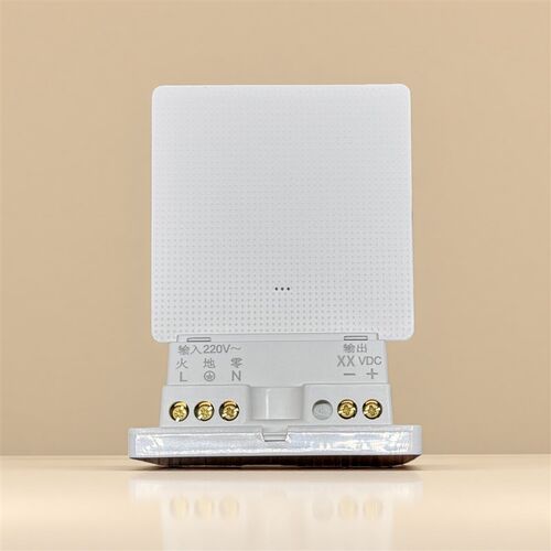 86型12V5A电源配接器智能锁外接开关电源指纹锁门禁变压器弱电盒