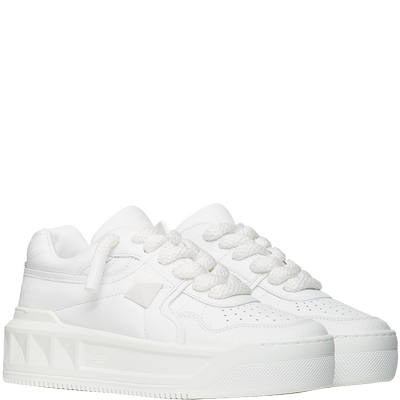 华伦天奴VALENTINO女士小白鞋