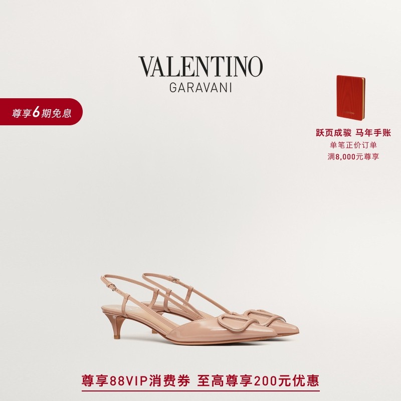 [����]������ūVALENTINOŮʿ VLOGO SIGNATURE �߸�Ь��Ь 8300Ԫ