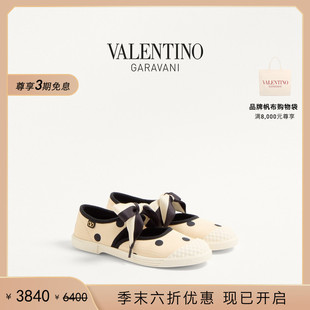 礼物 末优惠 华伦天奴VALENTINO女士 BAY 帆布运动鞋 季
