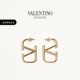 SIGNATURE VLOGO 华伦天奴VALENTINO女士 金属耳环 礼物