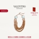 华伦天奴VALENTINO女士 树脂和仿水晶项链 金属 COEUR HYPERBOLE