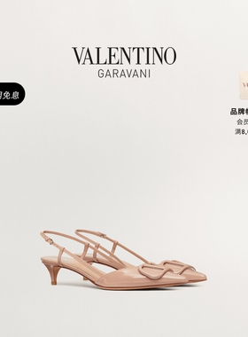 华伦天奴VALENTINO女士 VLOGO SIGNATURE 高跟鞋婚鞋