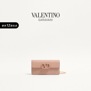 牛皮革钱包 SIGNATURE 华伦天奴VALENTINO女士 VLOGO