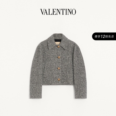 [新品上市]华伦天奴VALENTINO女士 CHEVRON 外套