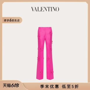 COUTURE 裤 华伦天奴VALENTINO女士 CREPE 末优惠 长裤 西装 季