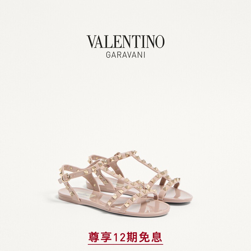华伦天奴VALENTINO女士平底鞋