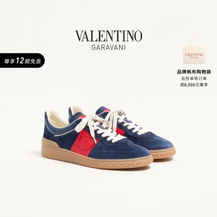 华伦天奴VALENTINO男士 新品 上市 牛皮革低帮运动鞋 UPVILLAGE