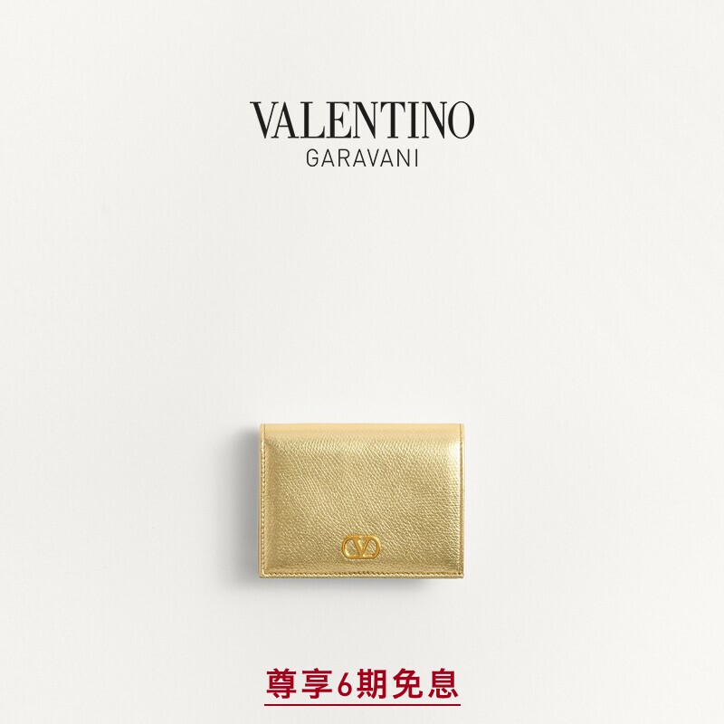 [线上限定]华伦天奴VALENTINO女士VLOGO SIGNATURE钱包