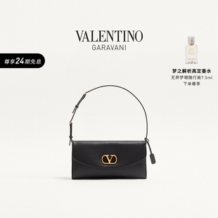 DEVAIN 华伦天奴VALENTINO女士 小号羊皮革肩背手袋 24期免息