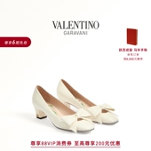 礼物 高跟鞋 6期免息 华伦天奴VALENTINO女士 BOWOW 婚鞋 凉鞋