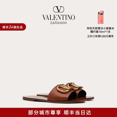 华伦天奴VALENTINO女士牛皮凉鞋