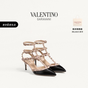 ROCKSTUD铆钉高跟鞋 华伦天奴VALENTINO女士 6期免息 凉鞋 礼物