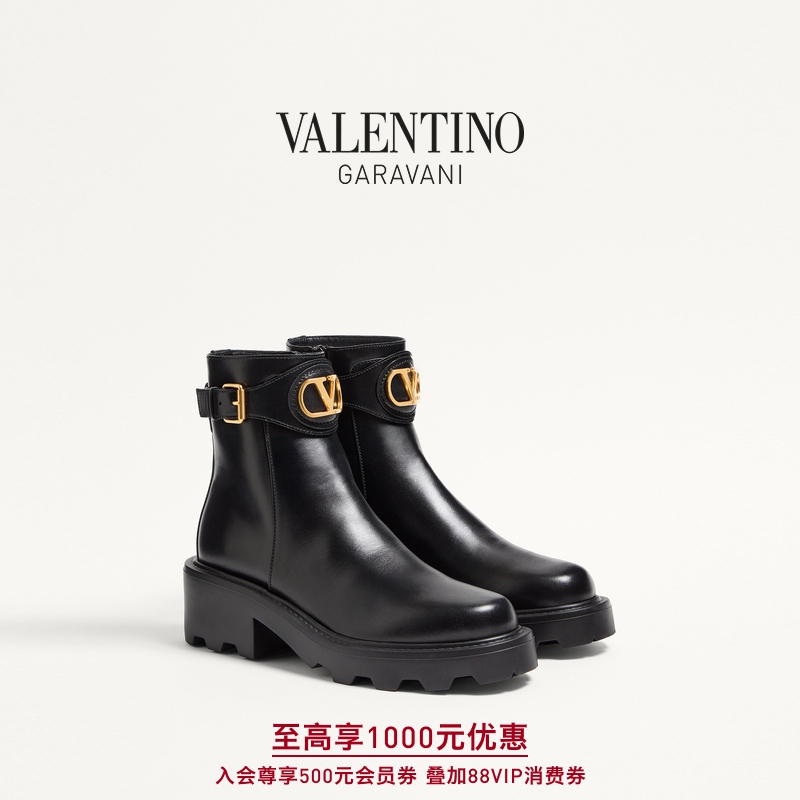 华伦天奴VALENTINO女士短靴