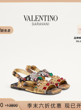 [季末优惠]华伦天奴VALENTINO女士 PRESHOES APRES L'HIVER凉鞋