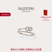 SIGNATURE 戒指 华伦天奴VALENTINO女士 VLOGO 礼物 3期免息