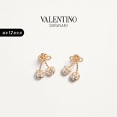CHERRYFIC 华伦天奴VALENTINO女士 樱桃造型金属耳环 礼物