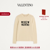 6期免息 礼物 华伦天奴VALENTINO女士CHEZVALENTINO毛衣