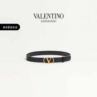 牛皮革腰带 SIGNATURE 华伦天奴VALENTINO女士 VLOGO