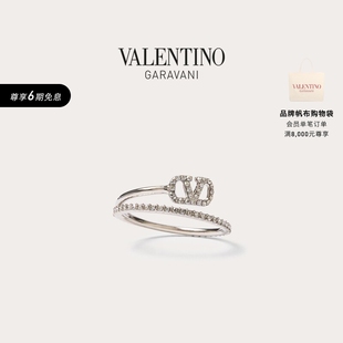 VLOGO 6期免息 华伦天奴VALENTINO女士 戒指 SIGNATURE