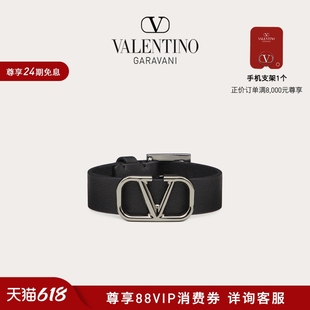 皮革手环 华伦天奴VALENTINO男士 24期免息 VLOGO SIGNATURE