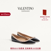 凉鞋 ROCKSTUD铆钉芭蕾平底鞋 礼物 华伦天奴VALENTINO女士