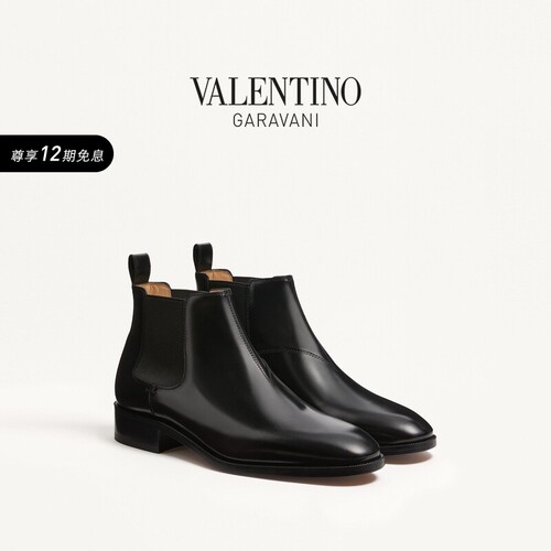 华伦天奴VALENTINO男士短靴