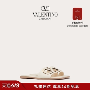 CUT VLOGO 华伦天奴VALENTINO女士 OUT 24期免息 小牛皮拖鞋