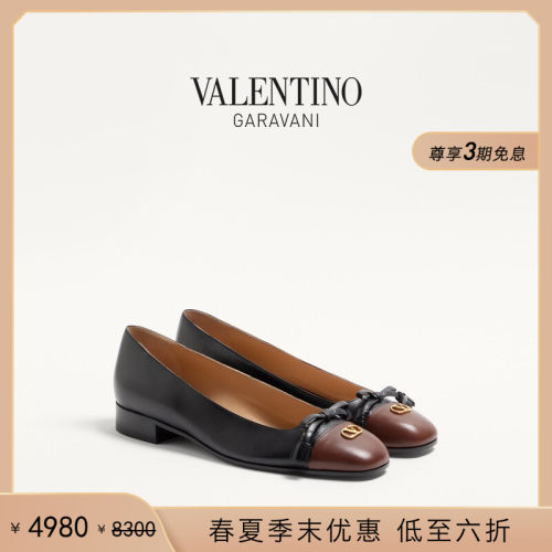 华伦天奴VALENTINO女士平底鞋