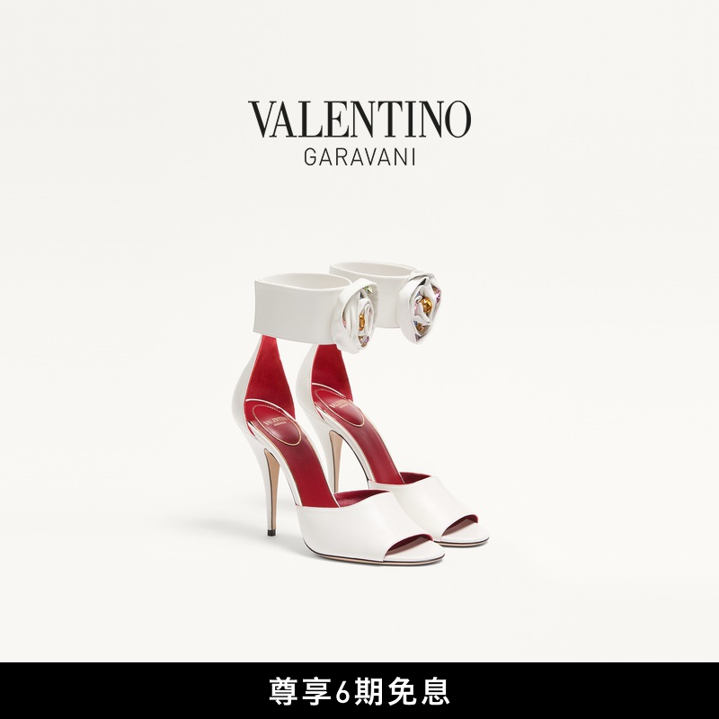 华伦天奴VALENTINO女士高跟凉鞋