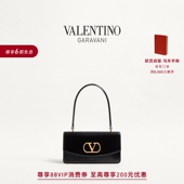 礼物 6期免息 华伦天奴VALENTINO女士 VAIN 牛皮革手提包