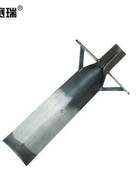 安赛瑞锰钢起树锹头防汛加厚铁铲头40×9cm植树铁锹不含铁柄27241