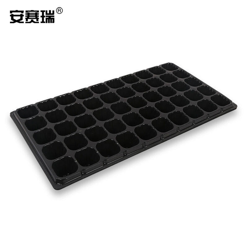 安赛瑞50孔育苗盘（200张）菜种育苗穴盘种植箱育苗盒阳台种菜盆