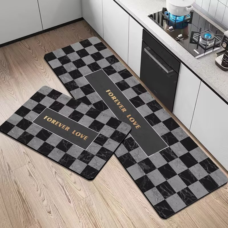 热销矽藻泥厨房地垫防滑防油耐脏防水脚垫吸水凉垫门口可擦免洗地
