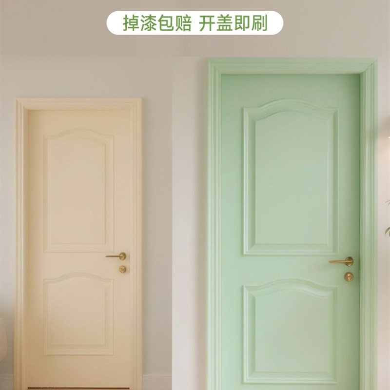 热销木柜装修漆旧家具木门装修变色卧室门漆变色水性自刷漆木漆