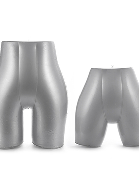 热销充气模特道具PVC灰色可折叠便携式假人上半身下半身全身服装