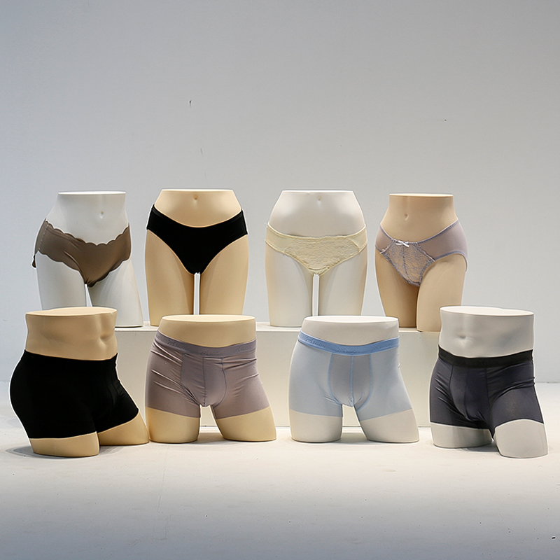 热销内衣模特展示架男女半身聚拢胸罩内裤模特架假人体模型道具胸