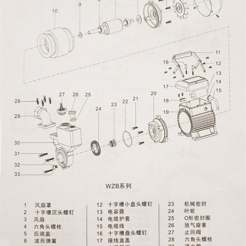 热销水井自来水自吸泵增压小型深井抽水机全自动家用高压220v单相