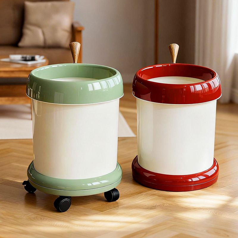 苹果垃圾桶大容量家用2025新款