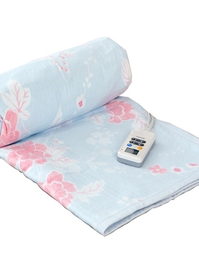 超级88日本MORITA 森田床上全棉家用智能电热毯无辐射