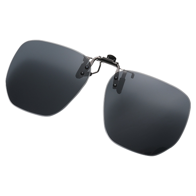 近视专用男女款翻盖夹片墨镜偏光