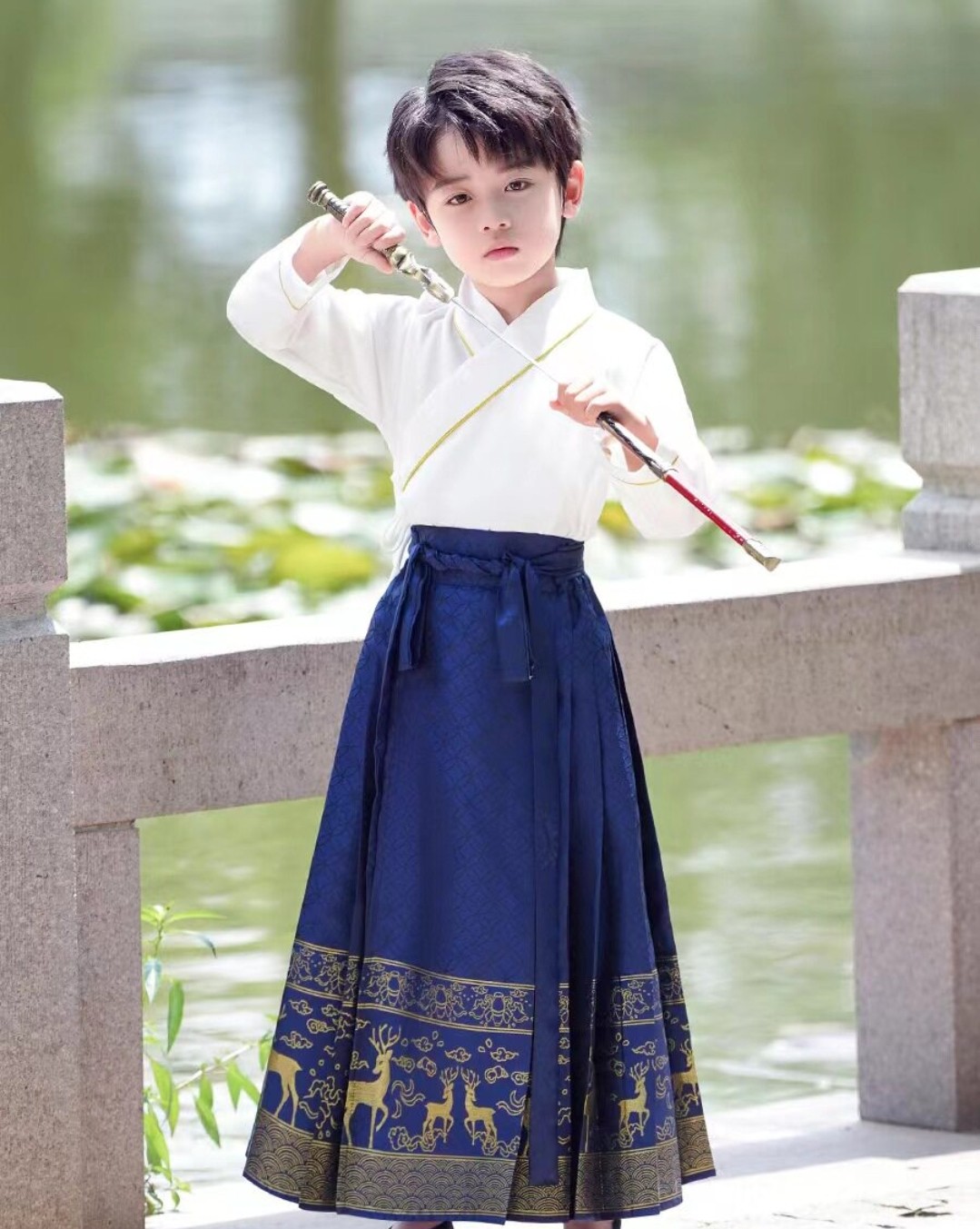 男童汉服2023秋季新款国风