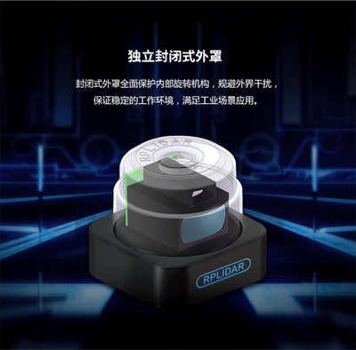 SLAMTEC思岚激光雷达RPLIDAR-S1 TOF激光雷达 40米测距